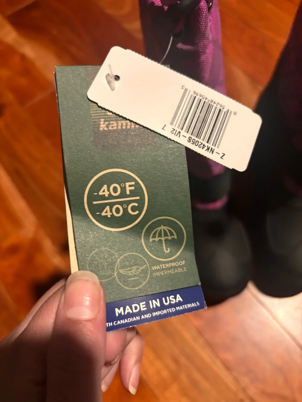 Kamik warm insulated